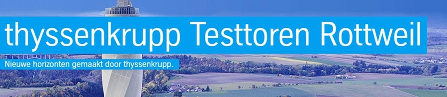 ZZED lift solutions besuchte den Testturm ThijssenKrupp in Rottweil (D) ZZED lift solutions besuchte den Testturm ThijssenKrupp in Rottweil (D)